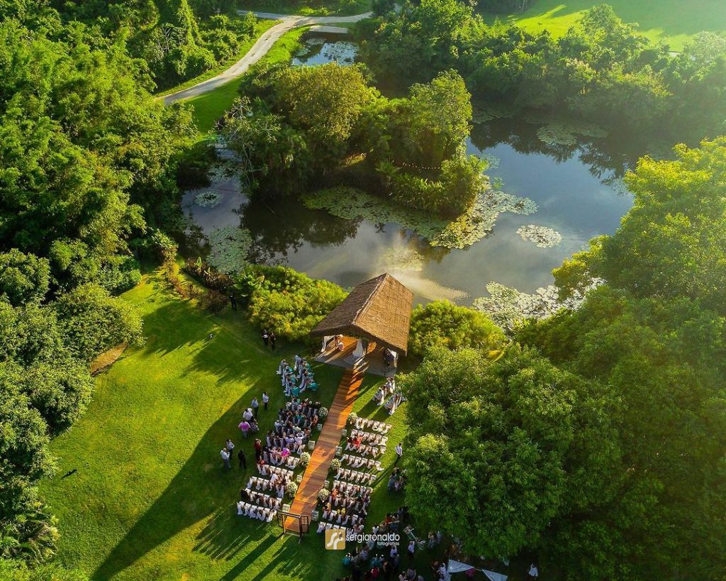 Tecnologias na Cerimônia de Casamento no Meio do Mato Meio do Mato